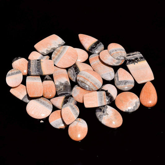 Natural Celestobarite Cabochons for Jewelry Making