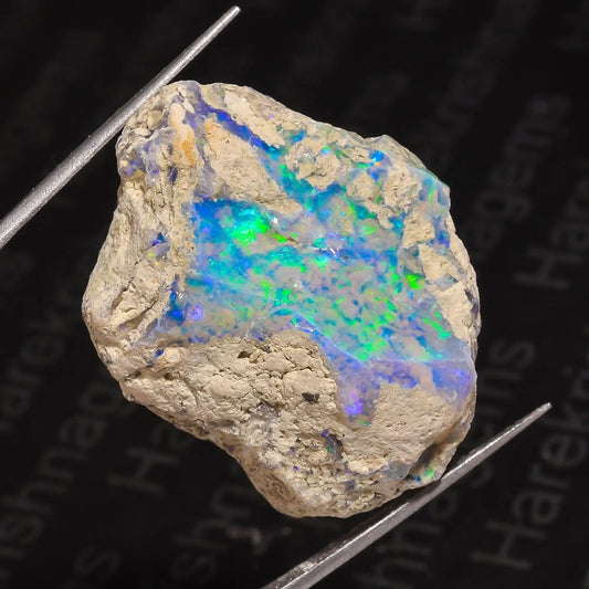 Raw White Ethiopian Opal 40.5 Ct – Gemstone for Jewelry Design