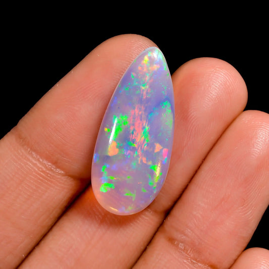 100% certified gemstone with vibrant rainbow fire