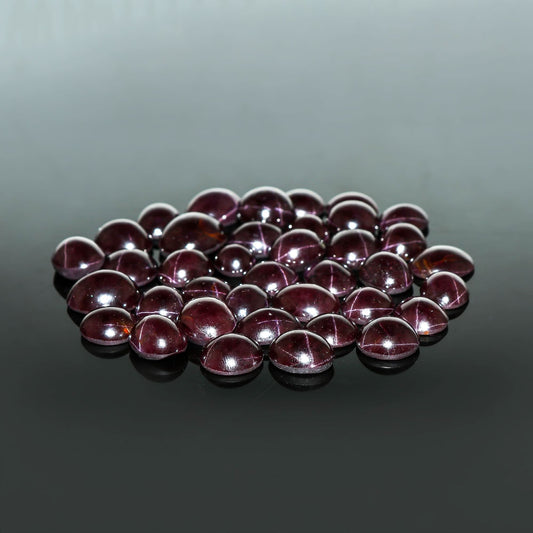 red garnet gemstone cabochons 50 carats lot jewelry making