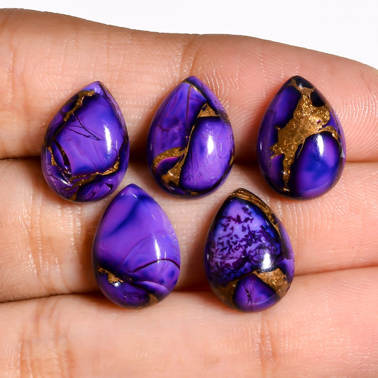 Natural Blue Turquoise stone with rich color depth, the classic shade people picture when they search for genuine turquoise gemstones
