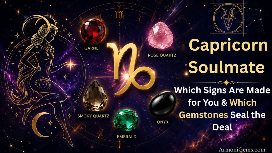 Capricorn Soulmate: Which Signs Are Made for You & Which Gemstones Seal the Deal