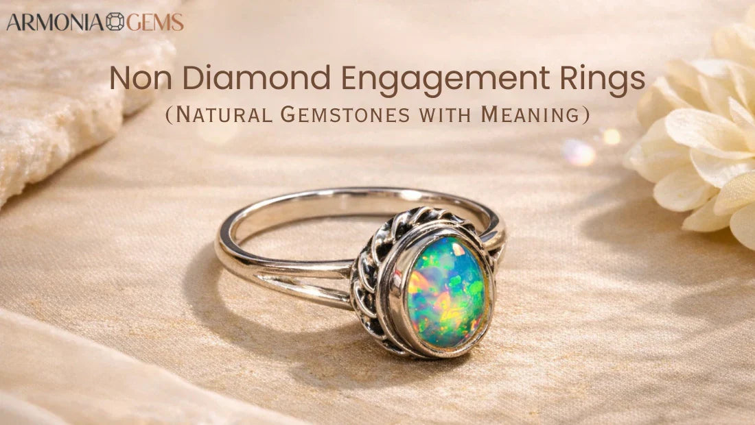 Top Natural Gemstones Used in Non Diamond Engagement Rings