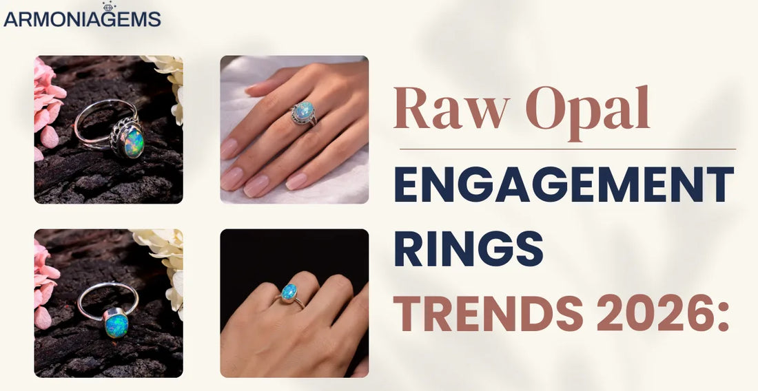 Raw Opal Engagement Rings Trends 2026: The Rising Love for Natural Beauty