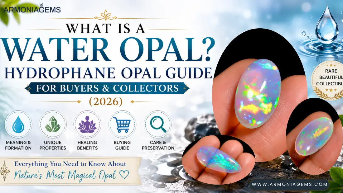 What Is a Water Opal? Hydrophane Opal Guide for Buyers & Collectors (2026)