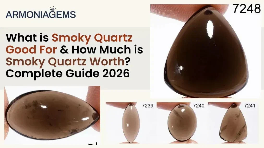 What is Smoky Quartz Good For & How Much is Smoky Quartz Worth? Complete Guide 2026