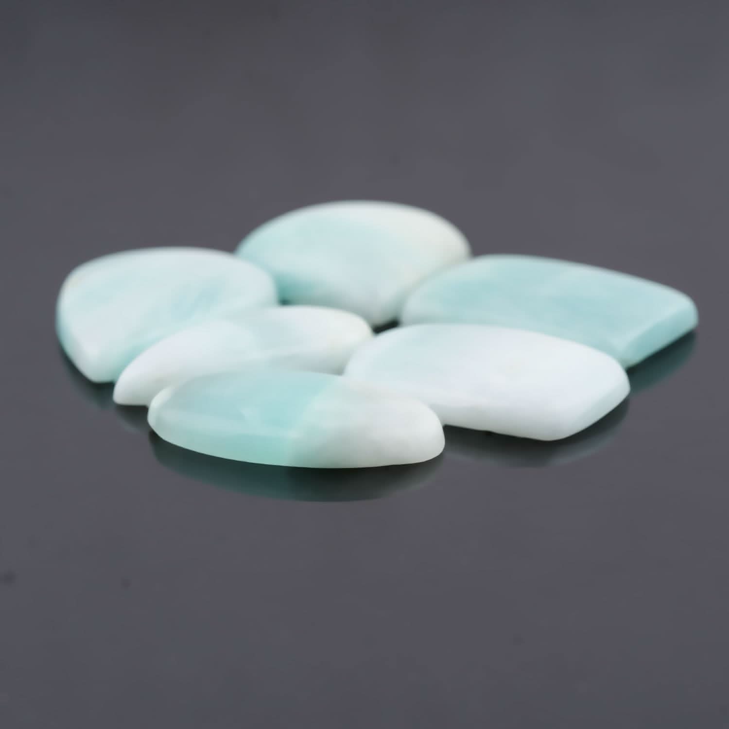 Aragonite crystal mix shape loose cabochon for wire wrapping and jewelry making