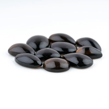 Smoky Quartz Mix Shape Gemstones Cabochons