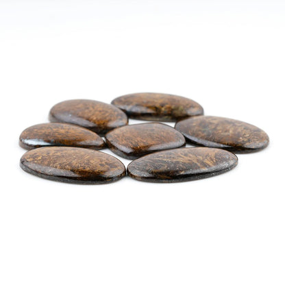 Bronzite Mix Shape Gemstones Cabochons [30-40mm] (2-3pcs), Jewelry Making Loose Gemstone, Polished Gems, DIY, Wire Wrapping, Reiki, Wikka, Healing Crystals, Bulk Gemstone Deal