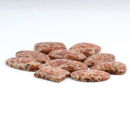 [25-35mm] (3 pcs.) Asteroid Jasper, Mix Shape Gemstones Cabochons, Jewelry Making Loose Gemstone, Polished Gems, DIY, Wire Wrapping, Reiki, Wikka, Healing Crystals, Bulk Gemstone Deal