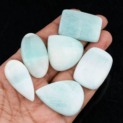 Natural aragonite mineral cabochon healing crystals Reiki and Wicca stone supply