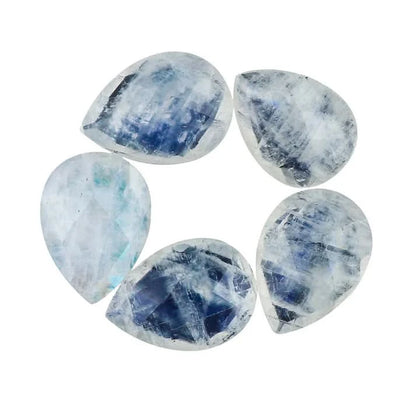 Blue Adularescence Moonstone Gemstone Cabochon