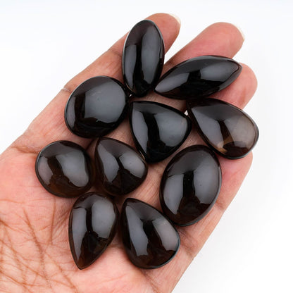 Smoky Quartz Mix Shape Gemstones Cabochons