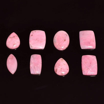 3–4 Pcs Natural Petalite Cabochons – Polished Loose Gemstone Lot for Jewelry Making, Wire Wrapping, Healing Crystal & Reiki, Wholesale Bulk
