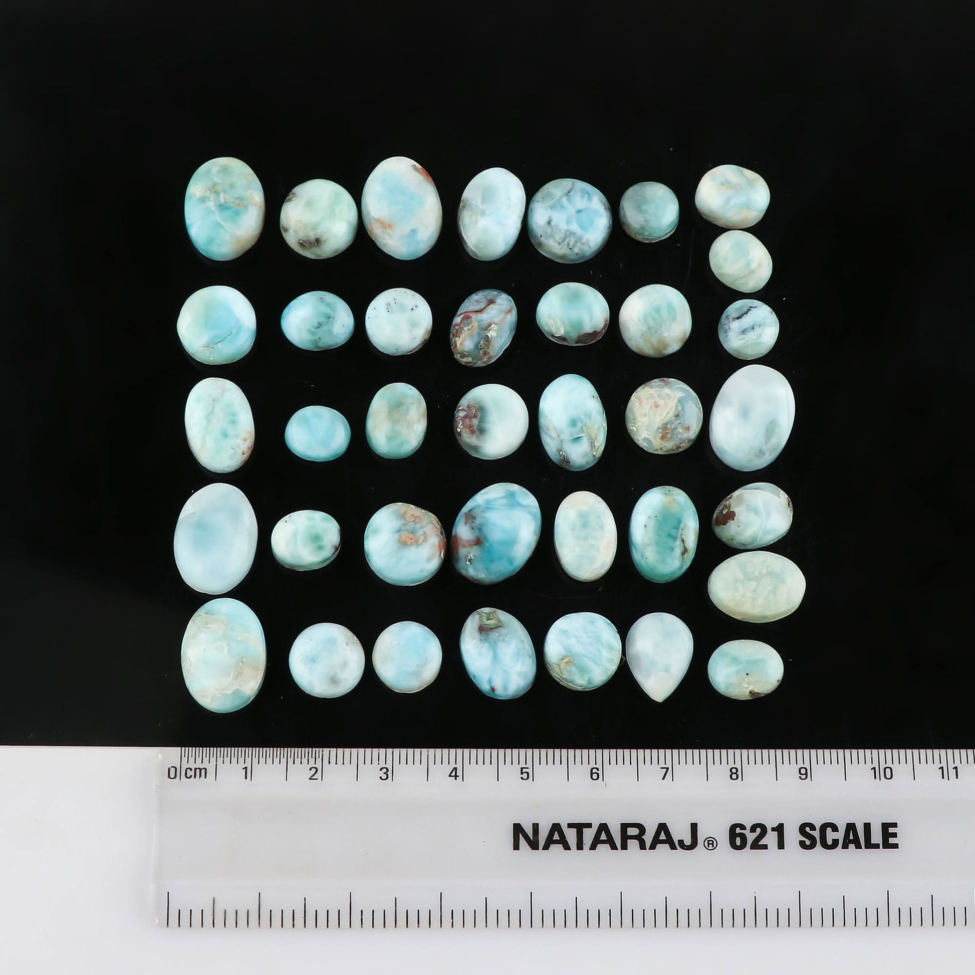 blue larimar jewelry making stones