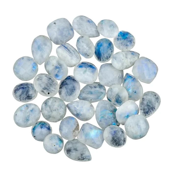 High End Rainbow Moonstone Loose Crystal