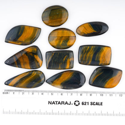 [20-30mm] (3-4 pcs.) Black Tiger Eye, Mix Shape Gemstones Cabochons, Jewelry Making Loose Gemstone, Polished Gems, DIY, Wire Wrapping, Reiki, Wikka, Healing Crystals, Bulk Gemstone Deal