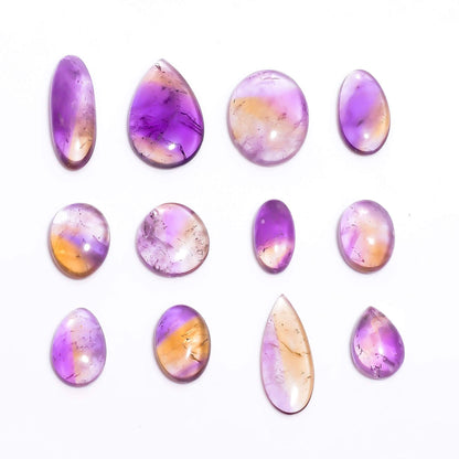 Mixed shape ametrine stone lot 100 carats for ring and pendant