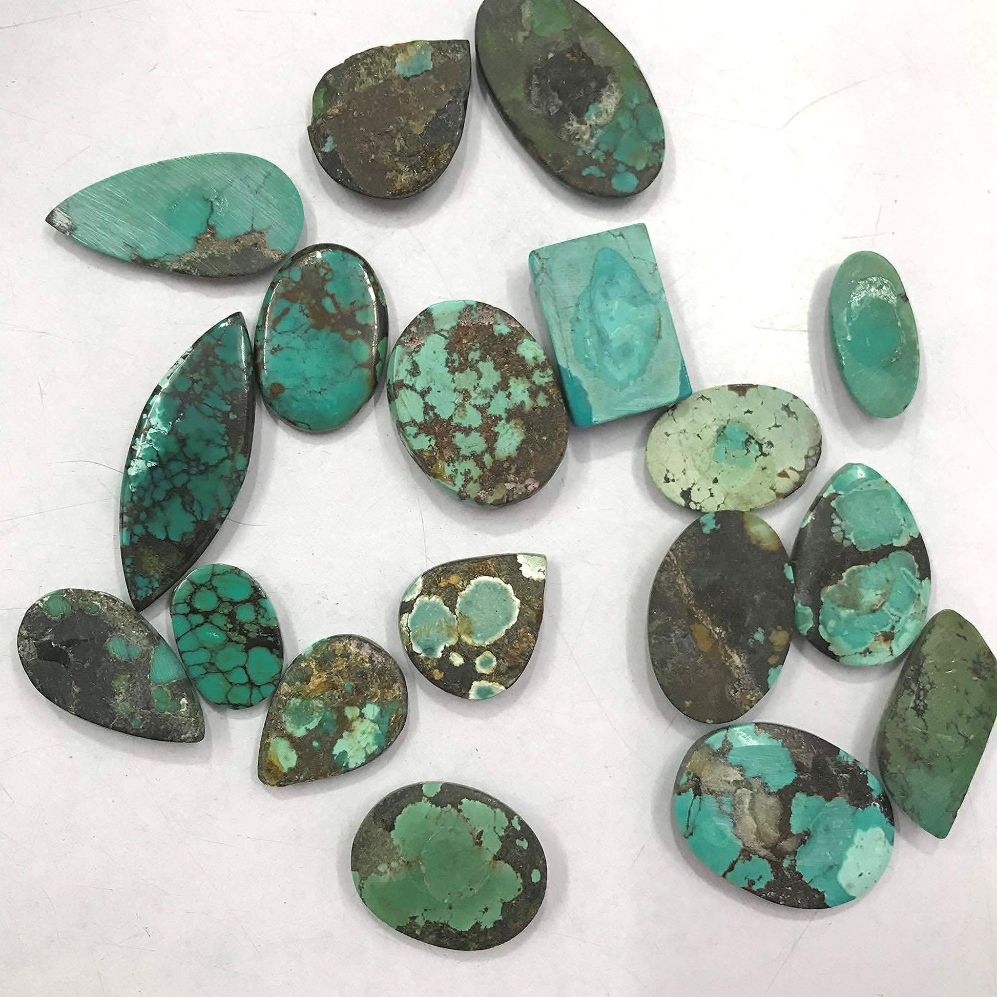Wholesale Tibetan Turquoise lot for necklace and ring supplies with free shipping