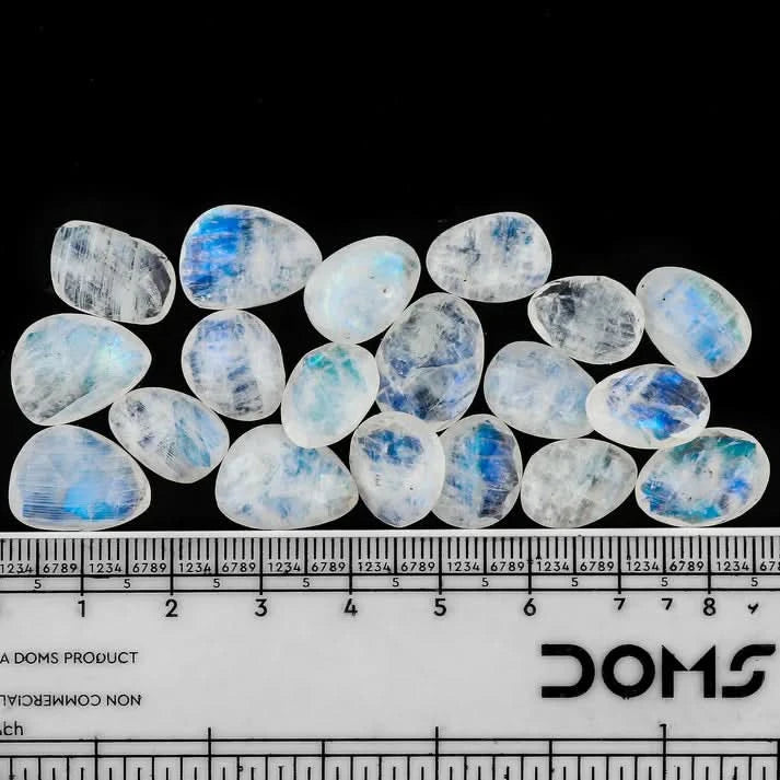 Mix Shape Rainbow Moonstone Cabochons