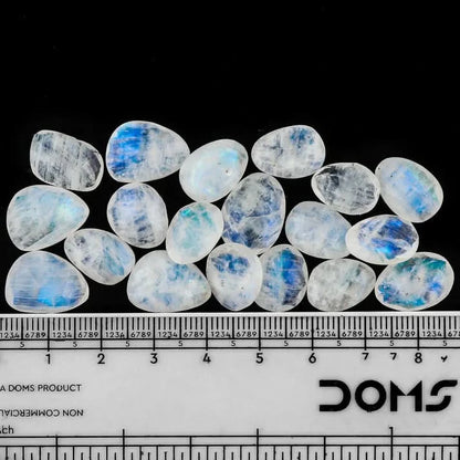 Mix Shape Rainbow Moonstone Cabochons