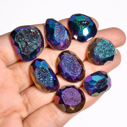 Titanium Cut Green Mixed Shape loose gemstone - view 3