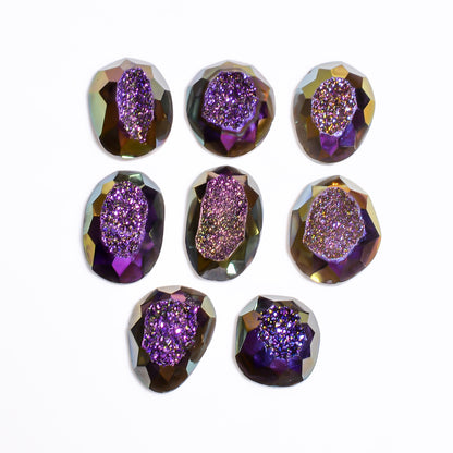 Titanium Cut Purple Mixed Shape loose gemstone - view 2