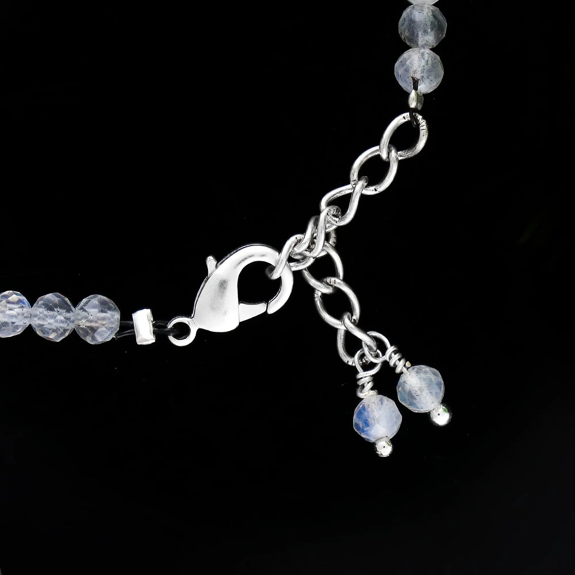 Natural Moonstone Gemstone Micro Round Beads Bracelet, Birthstone Healing Crystal Armonia