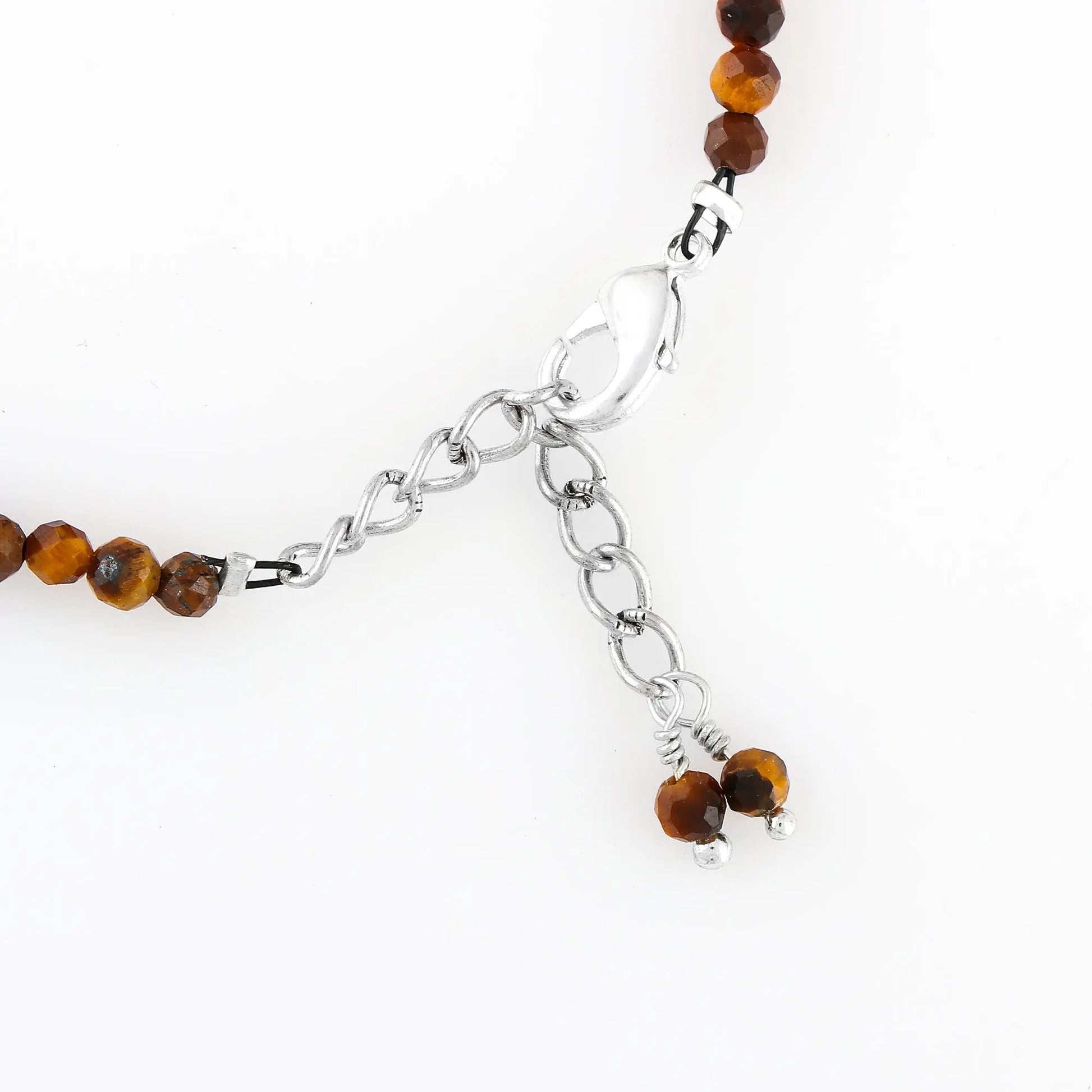 Multi Tiger Eye Healing Bracelet | Natural Micro Round Gemstone Beads Armonia