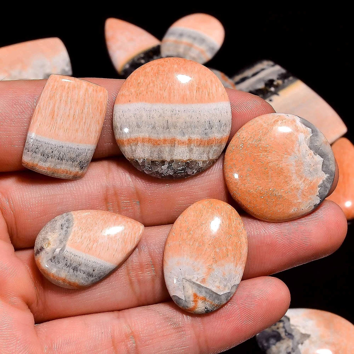 Best Quality Celestobarite Cabochons