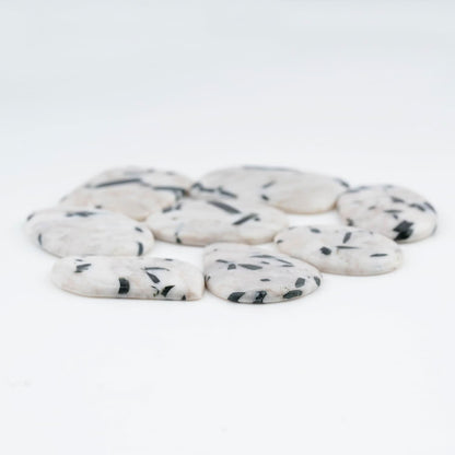 Elegant and sophisticated Black Tourmaline mix shape gemstone for jewelry making