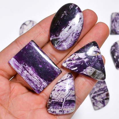 Healing crystals lot showing kammererite metaphysical properties.