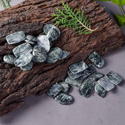 High Quality Seraphinite Gemstone Specimens for Collection by Armonia Gems