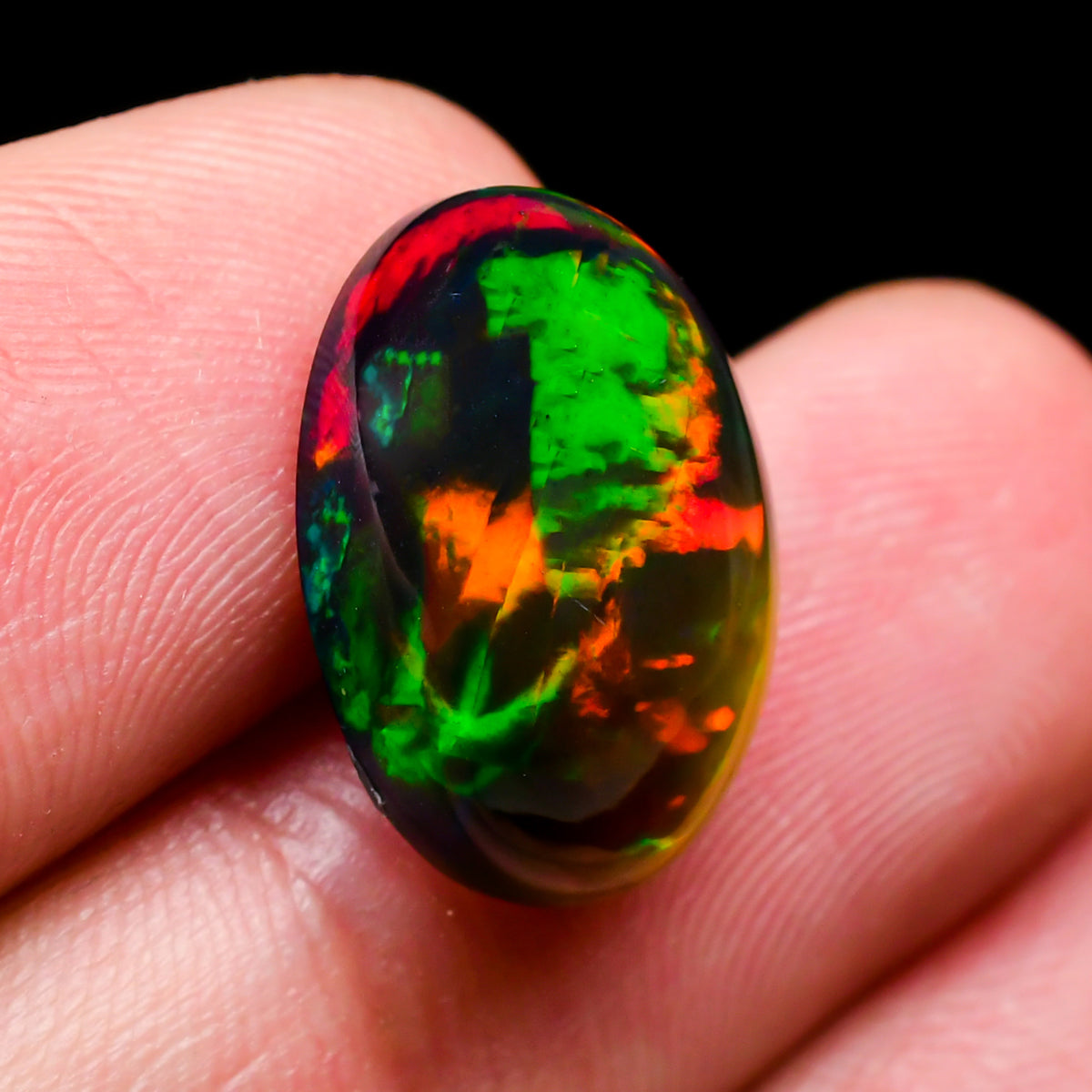Precious Opal Oval Cabochon Loose Gemstone - photo 3