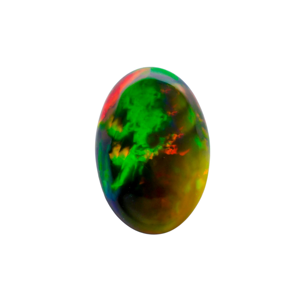 Precious Opal Oval Cabochon Loose Gemstone - photo 1