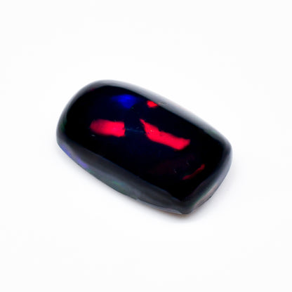 Blac Opal - Radiant Black Ethiopian Opal Cabochon