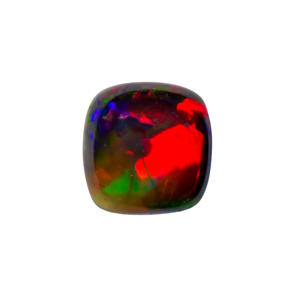 Dark Opal Cushion Cabochon Loose Gemstone - photo 1