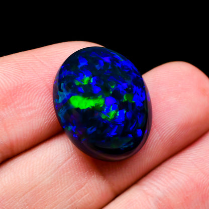 Welo Ethiopian Opal Oval Cabochon Loose Gemstone - photo 3