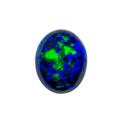 Welo Ethiopian Opal Oval Cabochon Loose Gemstone - photo 1