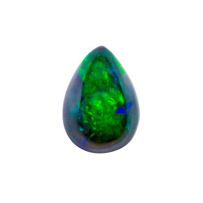 Opal Black Pear Cabochon Loose Gemstone - photo 1