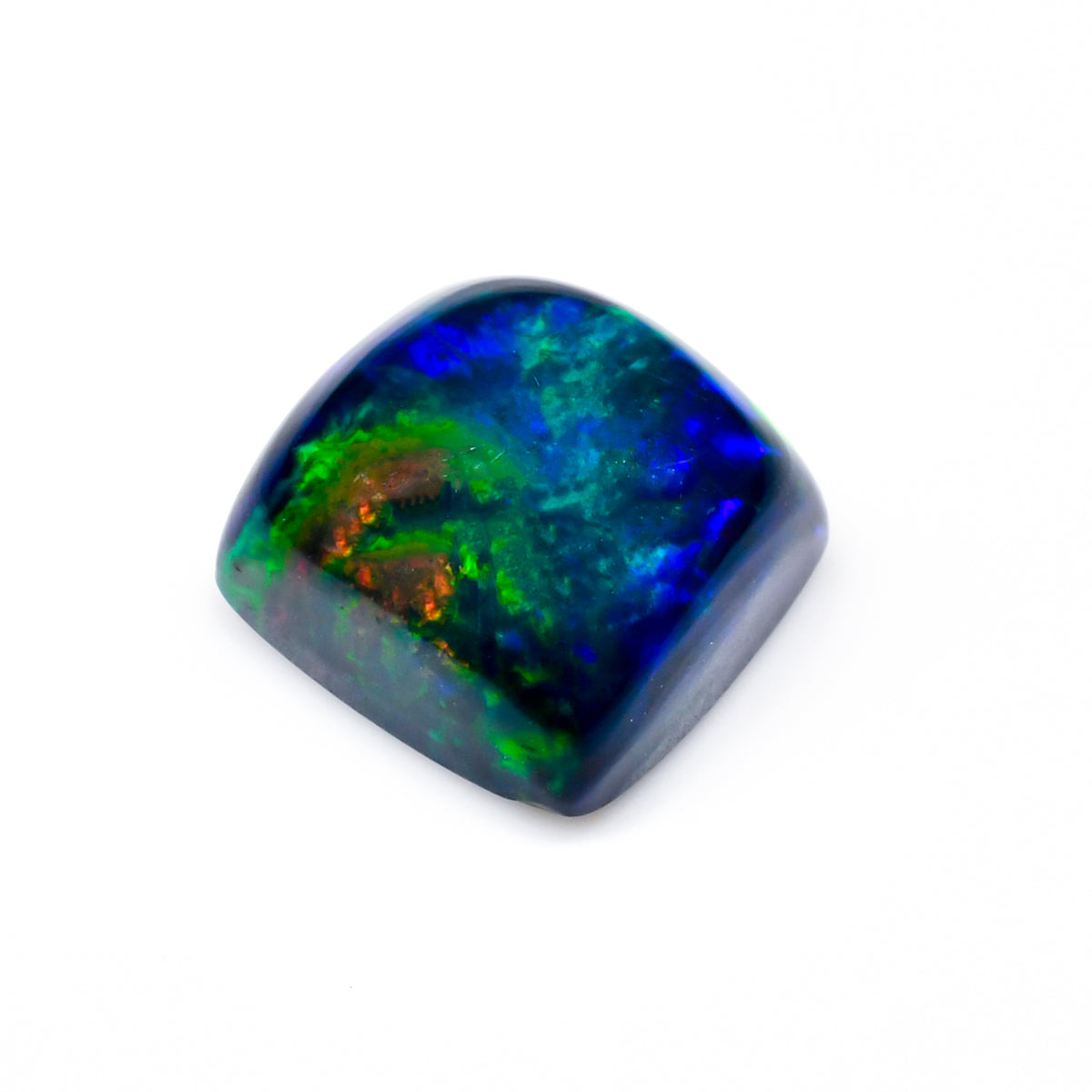 Supreme Top Natural Precious Opal Cushion Shape Cabochon Loose Gemstone