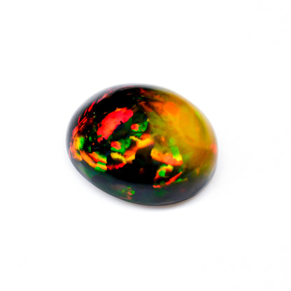 Natural Welo Opals Oval Shape Cabochon For Jewelry Making - Opal Black Opal