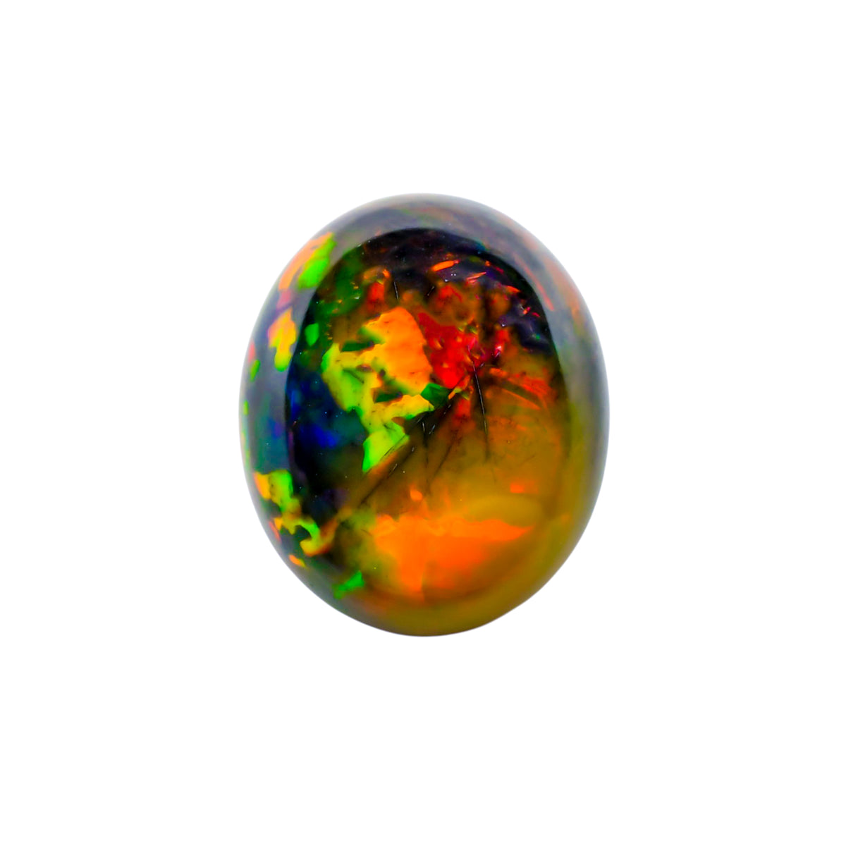 Natural Welo Opals Oval Shape Cabochon For Jewelry Making