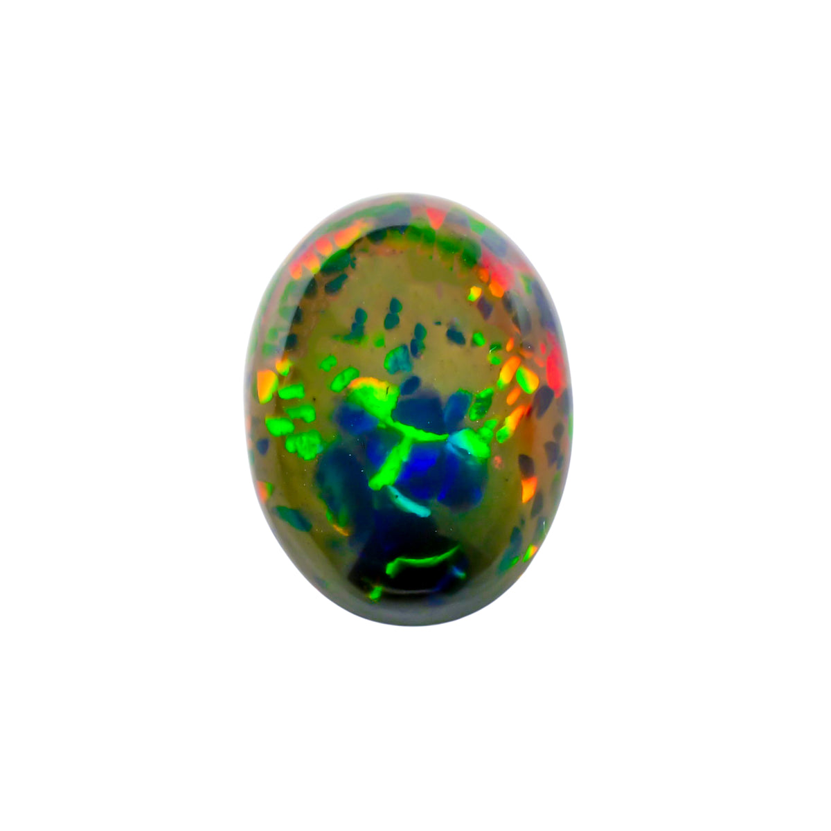 Premium Welo Opal Loose Cabochon for Jewelry Making - Black Opal Stones