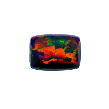 High Quality Black Opal Radiant Cabochon Loose Gemstone - photo 1