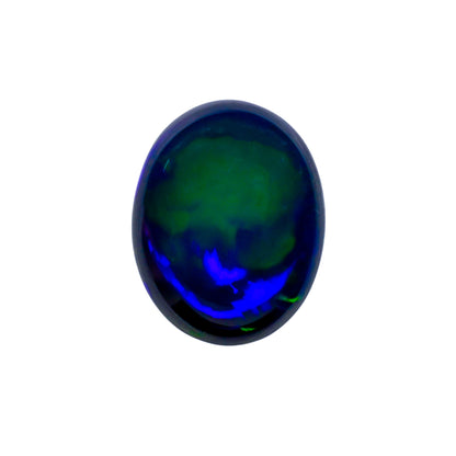 Black Fire Opals Oval Cabochon Loose Gemstone - photo 1