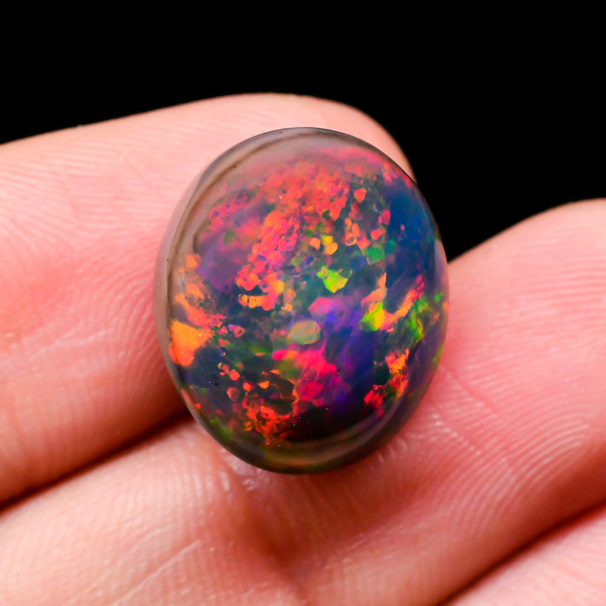 Ethiopia Opal Oval Cabochon Loose Gemstone - photo 3