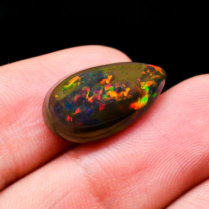 Outstanding Opal Stone Pear Shape Cabochon Loose Gemstone