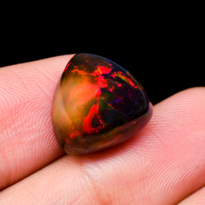 Ethiopian Precious Stones Trillion Cabochon Loose Gemstone - photo 3