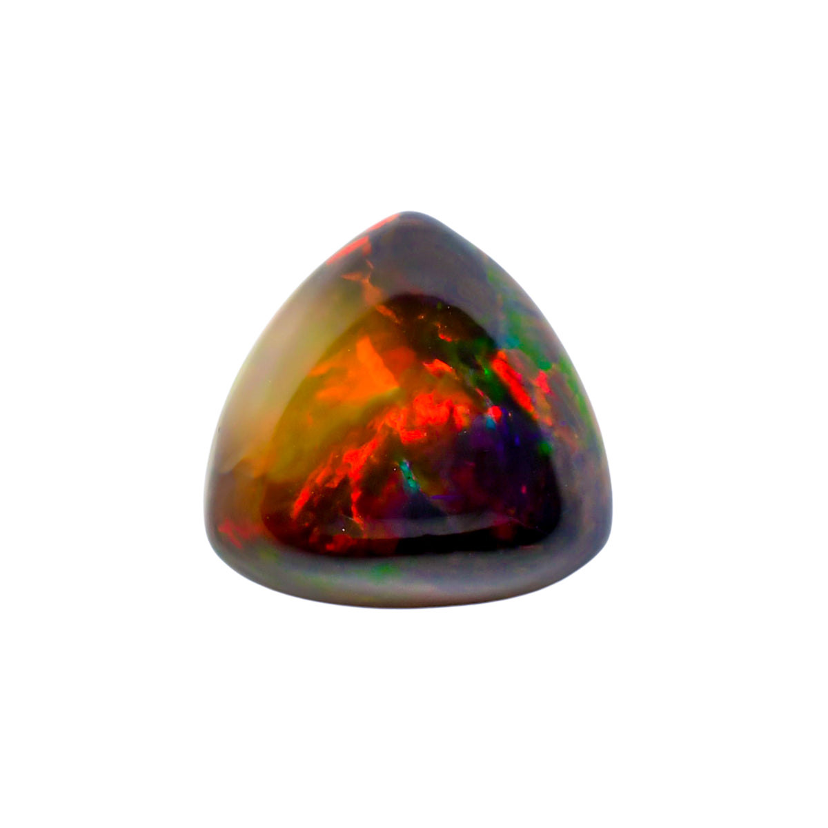 Ethiopian Precious Stones Trillion Cabochon Loose Gemstone - photo 1